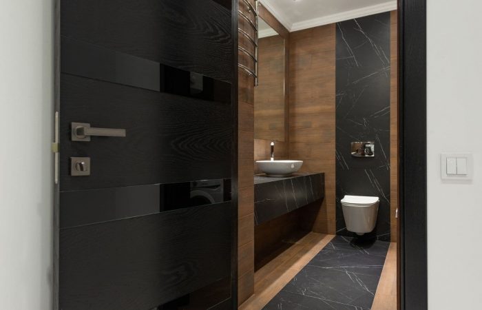Baño moderno y elegante