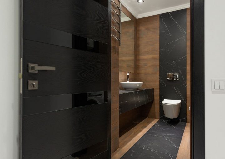 Baño moderno y elegante